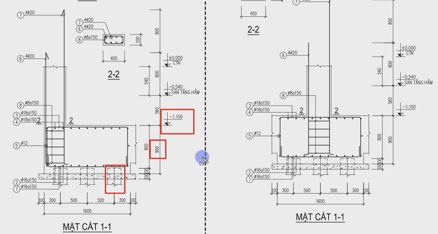 Các thông số cần tìm hiểu để triển khai mặt bằng định vị cọc trong Revit